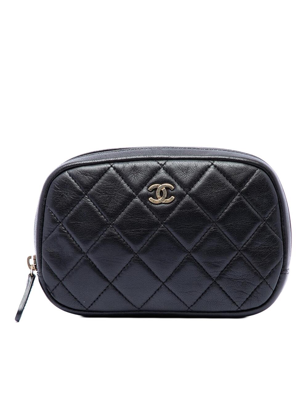 Chanel Cc Quilted Lambskin Curvy #310396C10B